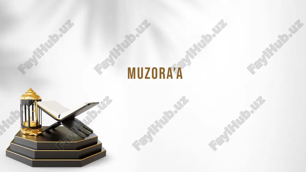 muzora’a — PPTX