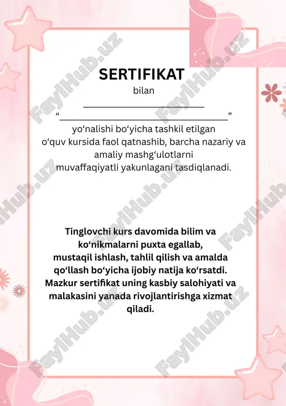 sertifikat — PPTX