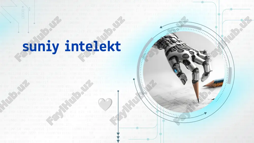 suniy intelektning asoslari — PPTX