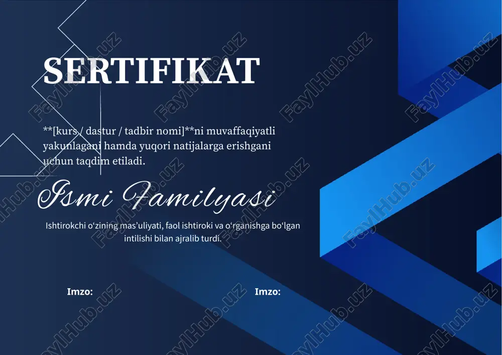 sertifikat — PPTX