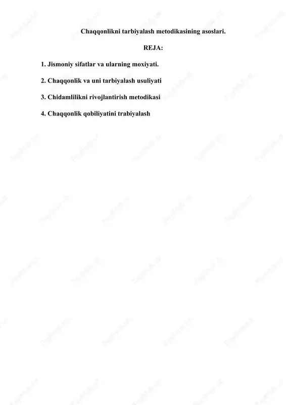 chaqqonlikni tarbiyalash metodikasining asoslari1 — DOCX