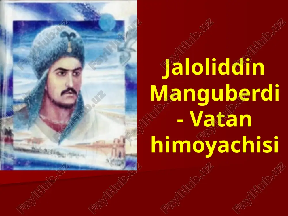 jaloliddin manguberdi-vatanhimoyachisi — PPTX
