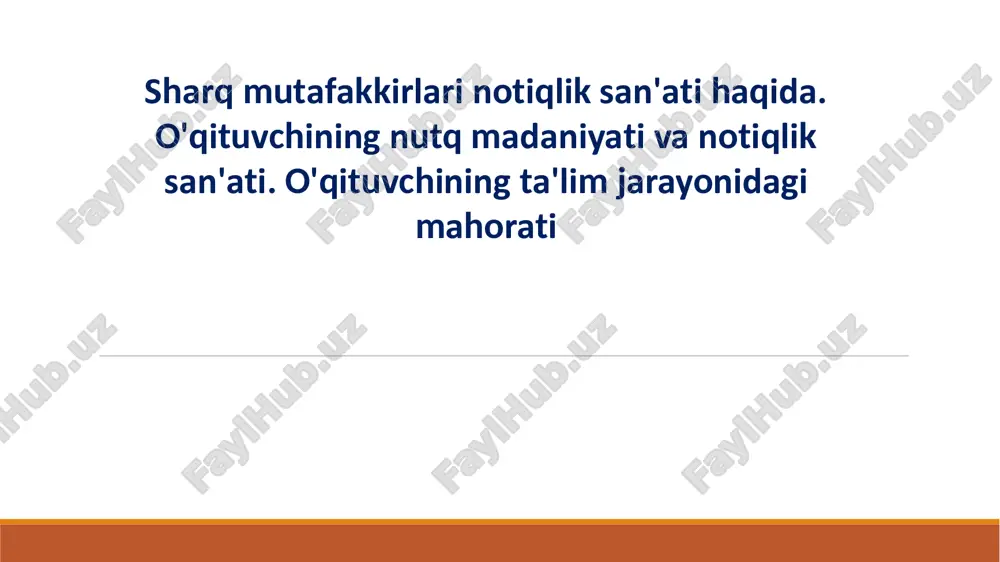 nutq madaniyati — PPTX