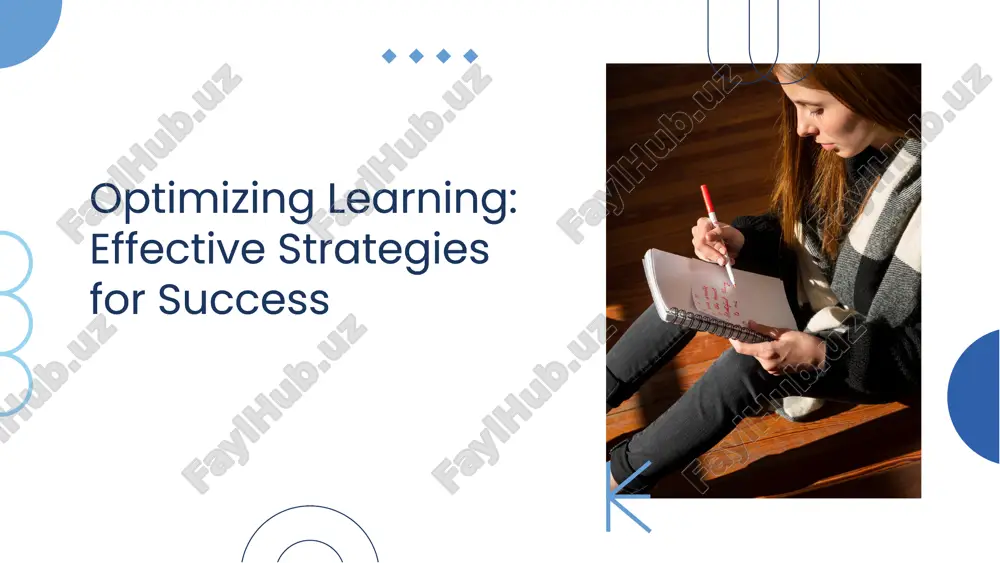 optimizing learning: effective strategies for success — PDF