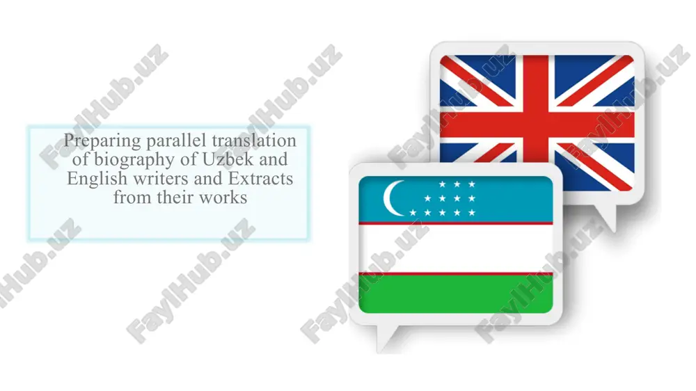 biographical material preparation — PPTX