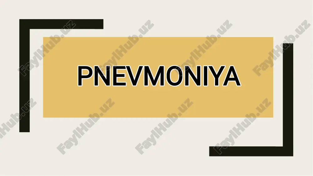 pnevmoniya — PDF
