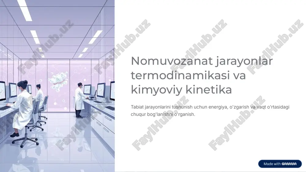 nomuvozanat jarayonlar — PDF