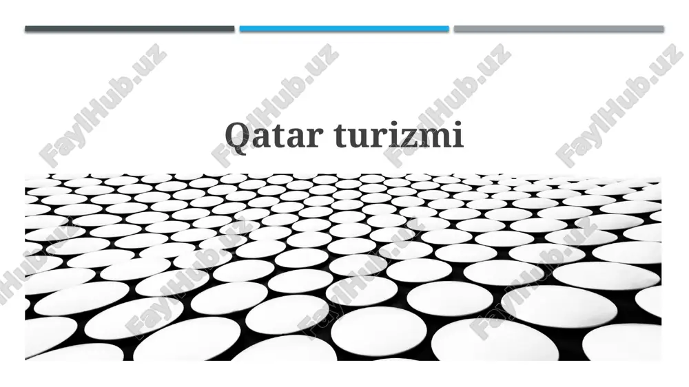qatar turizmi — PPTX