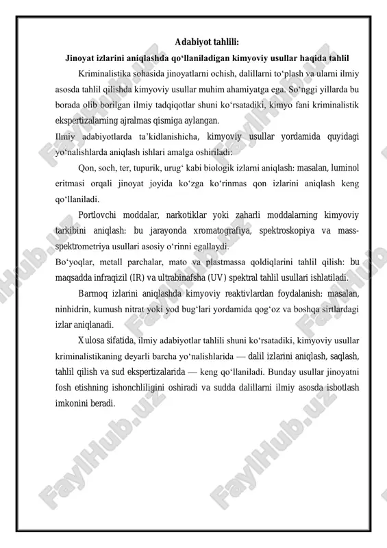 adabiyot tahlili — PDF