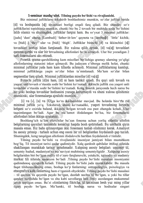 fonetik qarash — PDF