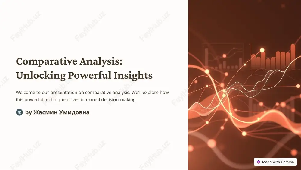 comparative analysis — PDF