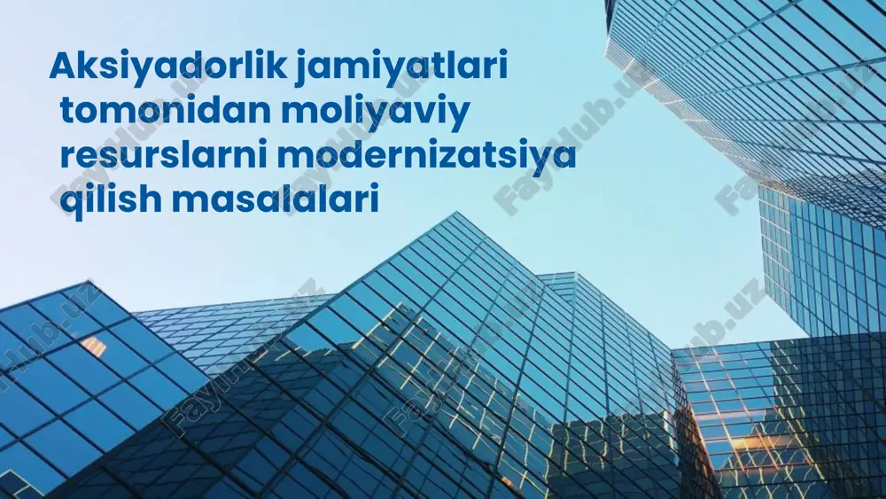 modernizatsiya jarayonining asosiy bosqichlari va metodlari — PPTX