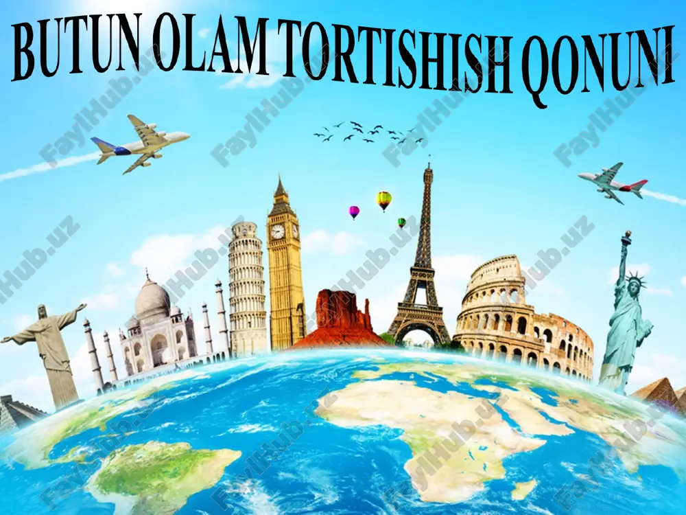 butun olam tortishish qonuni — PPT
