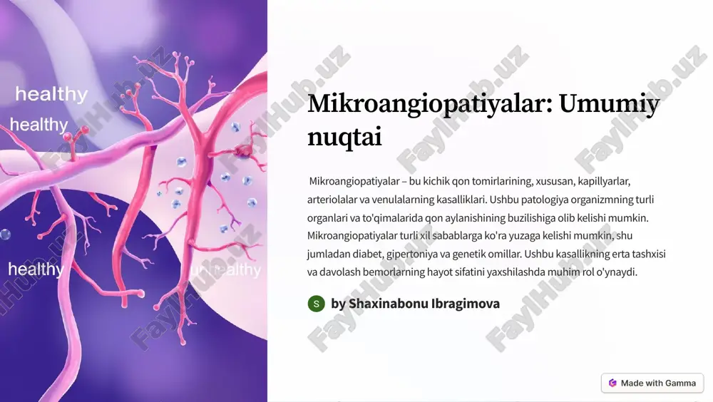 mikroangiopatiyalar — PDF