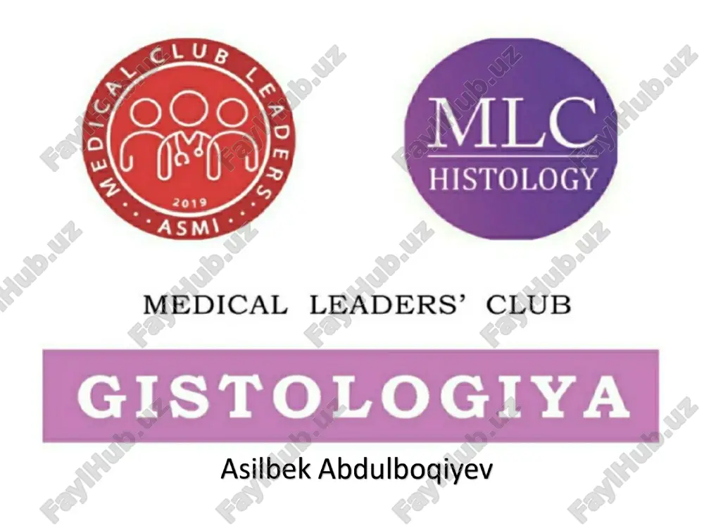 gistologiya — PDF
