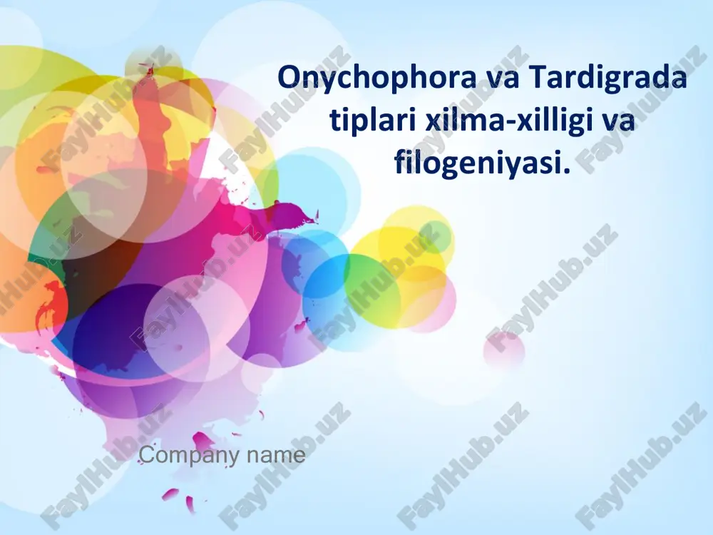 neodermata taksoni va filogeniyasi — PDF