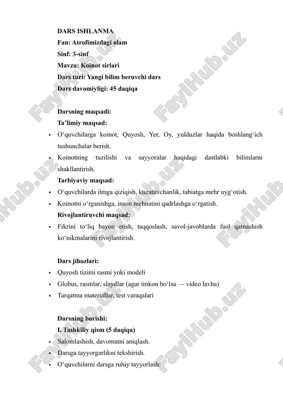koinot sirlari — DOCX