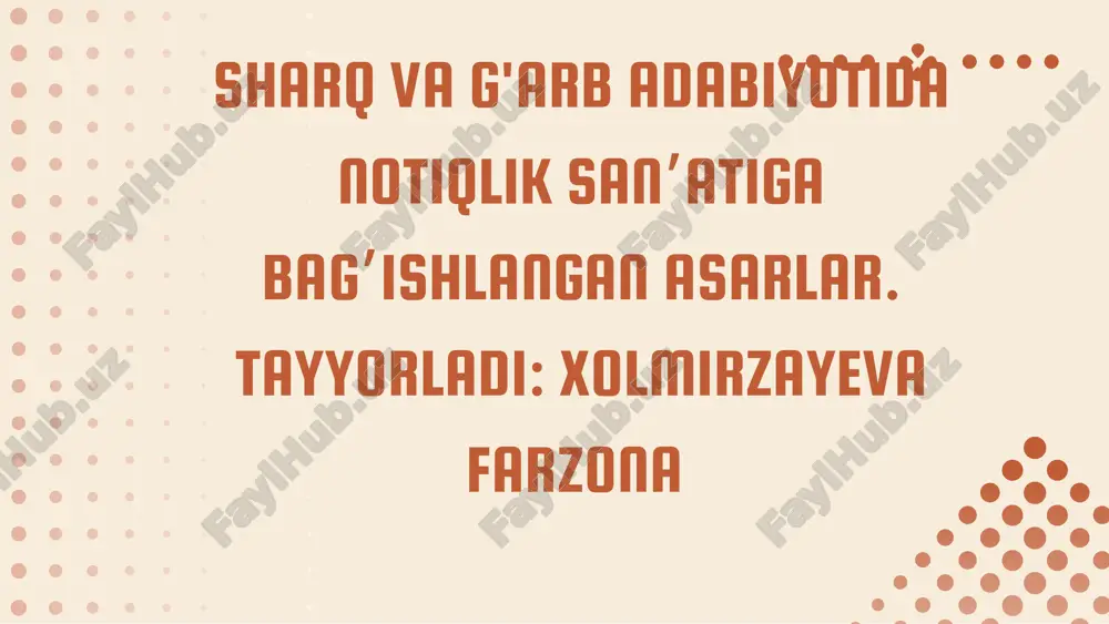 notiqlik san’atiga — PDF