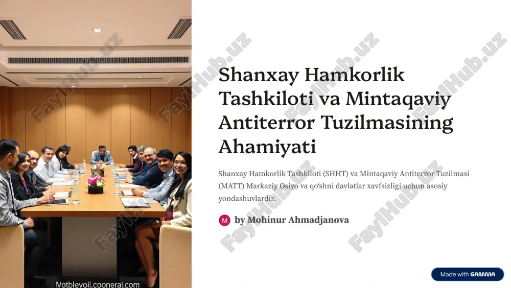 mintaqaviy antiterror tuzilmasi (matt) — PDF