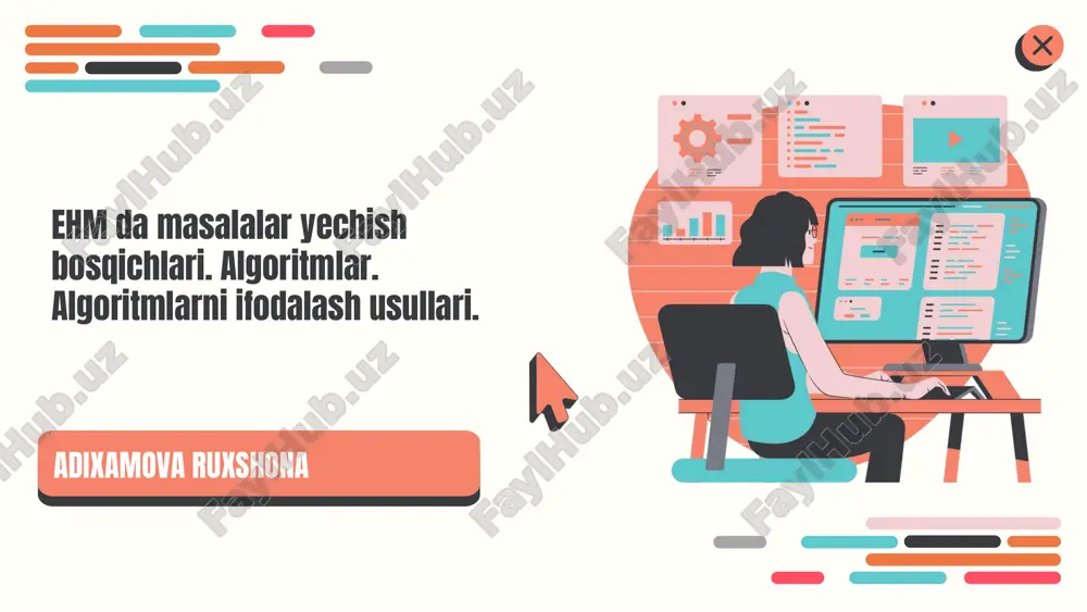 masalalarni yechish bosqichlari — PDF
