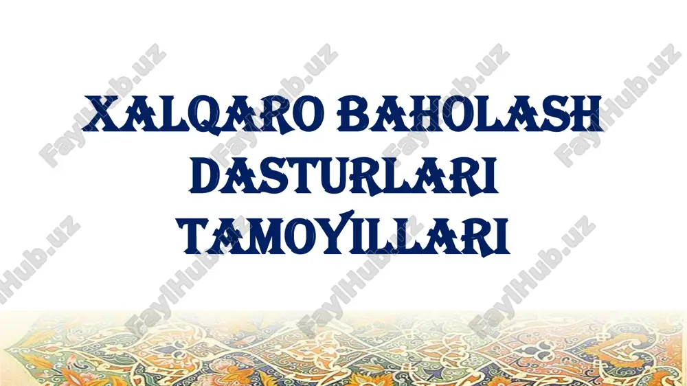 timss dasturi — PDF