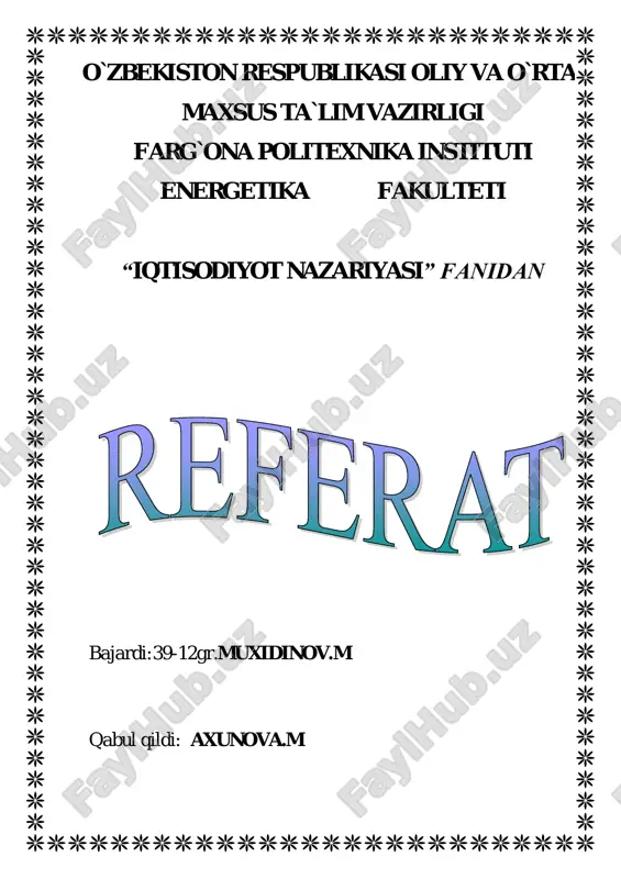 raqobat va monopoliya — PDF