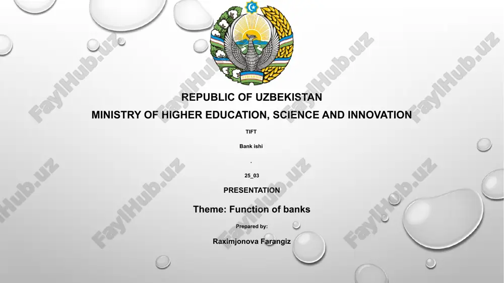 bank ishi — PPTX