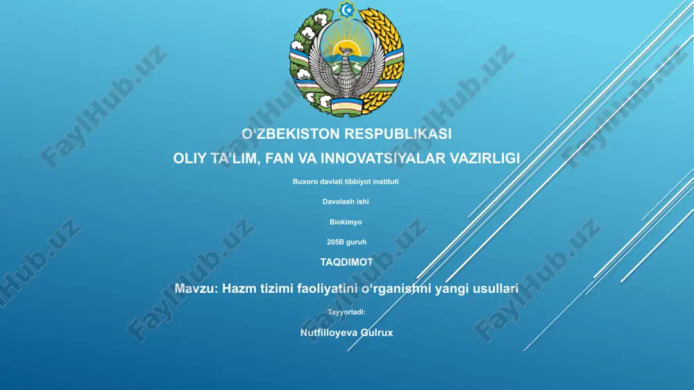simsiz kapsula endoskopiyasi — PPTX