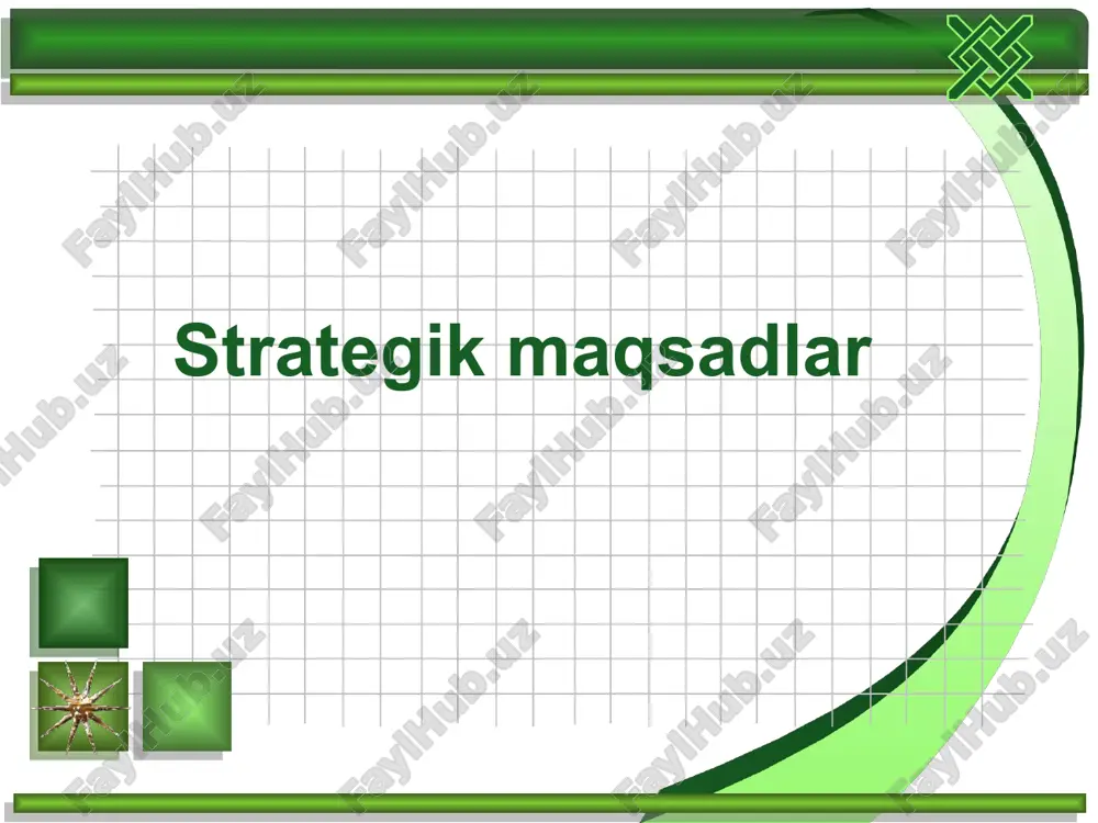 strategikmaqsadlar — PPTX