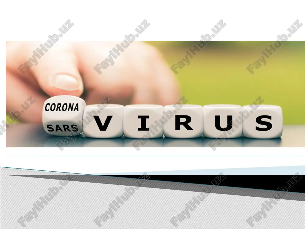 koronavirus infeksiyasi — PPTX