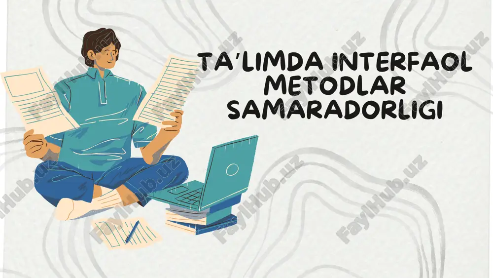 interfaol metodlar — PDF