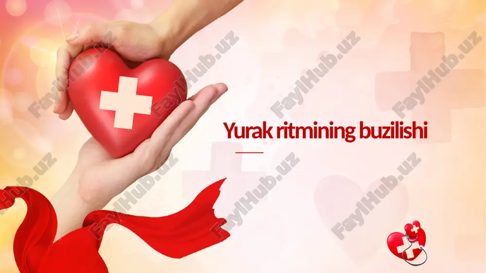 yurak ritmining buzulishi — PPTX