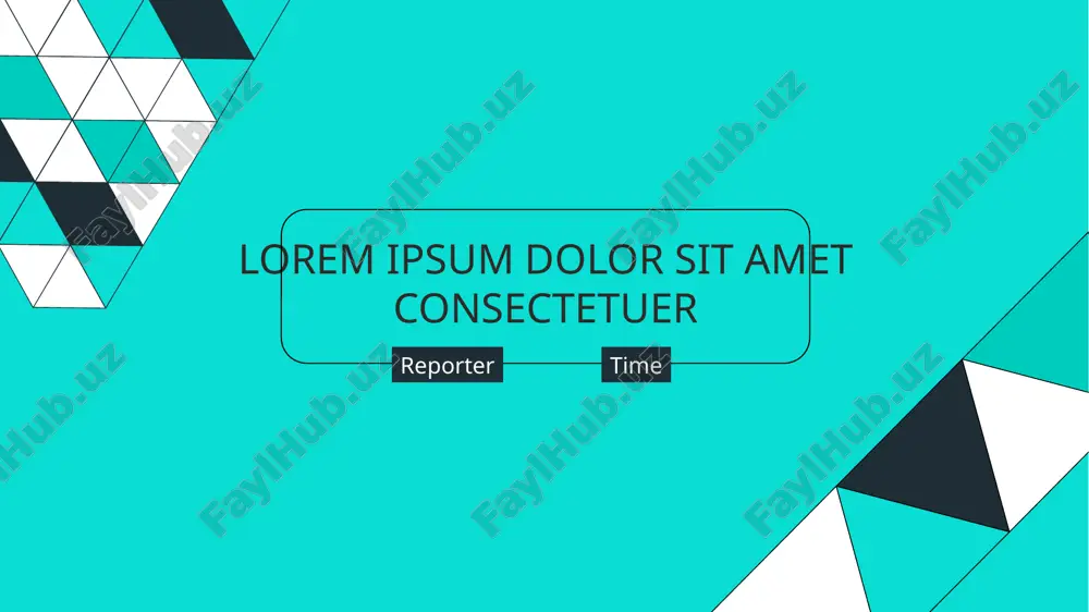lorem ipsum dolor sit amet consectetuer — PPTX
