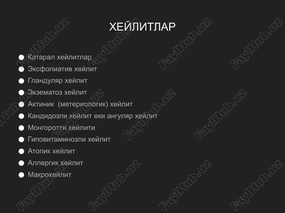 kataral xeylit — PPTX