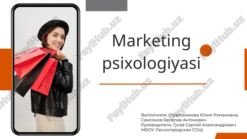 marketingpsixologiyasi — PPTX