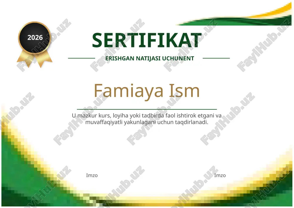 sertifikat — PPTX