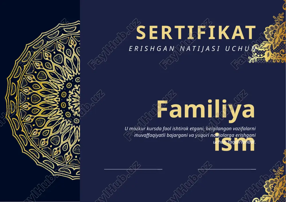 sertifikat — PPTX