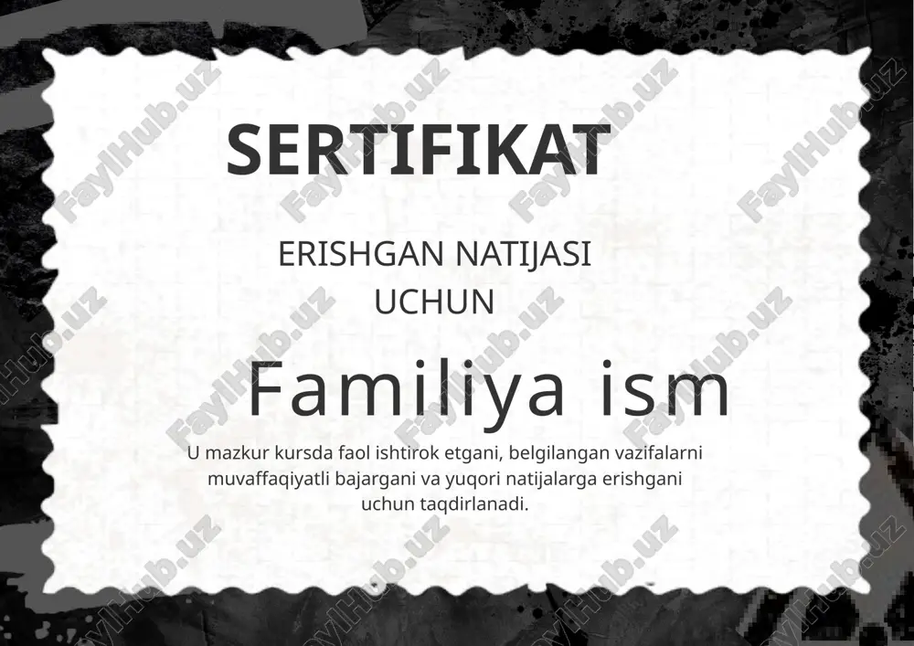 sertifikat — PPTX