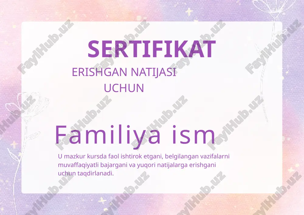 sertifikat — PPTX