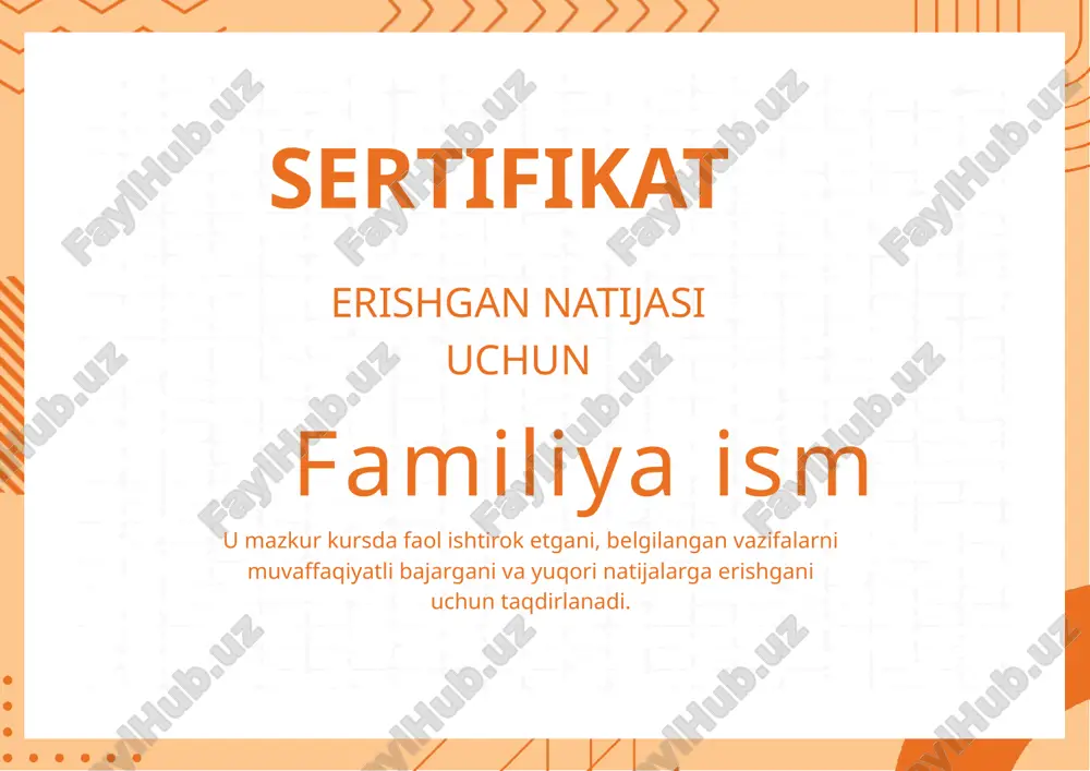 sertifikat — PPTX