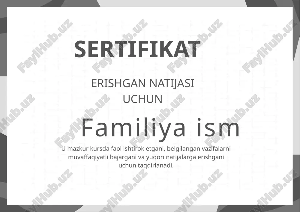 sertifikat — PPTX