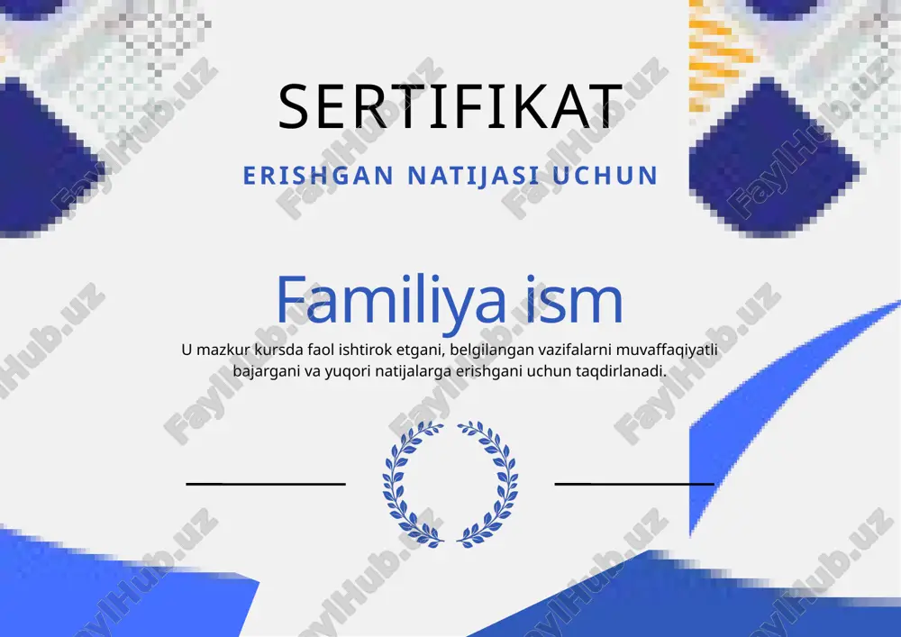 sertifikat — PPTX