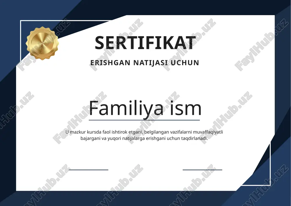 sertifikat — PPTX