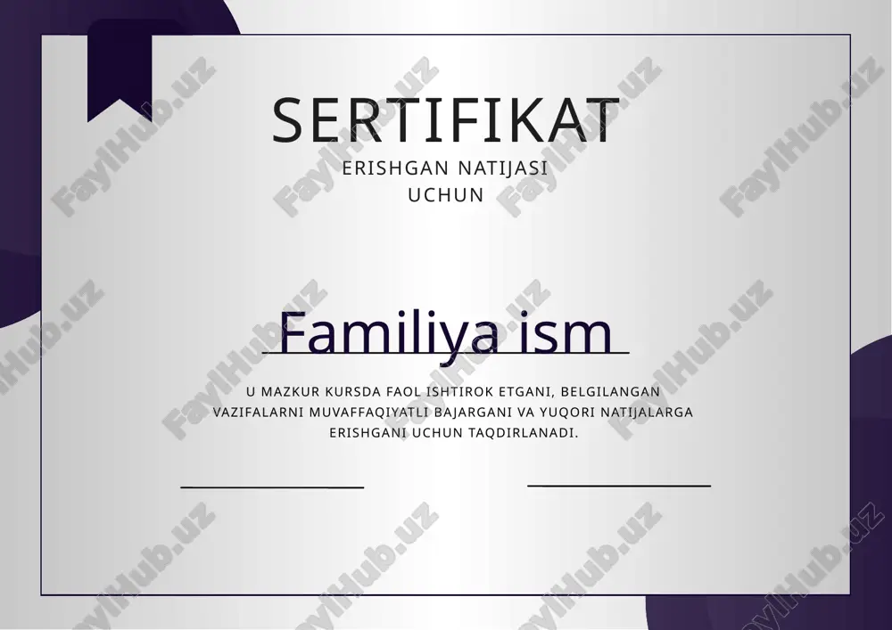 sertifikat — PPTX
