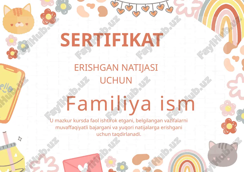 sertifikat — PPTX