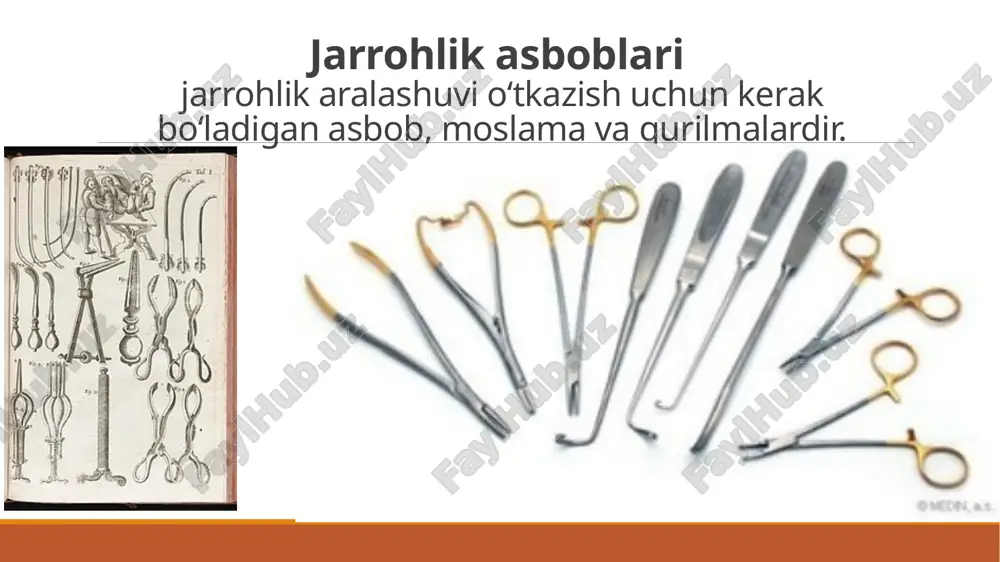 jarrohlik asboblari — PPTX