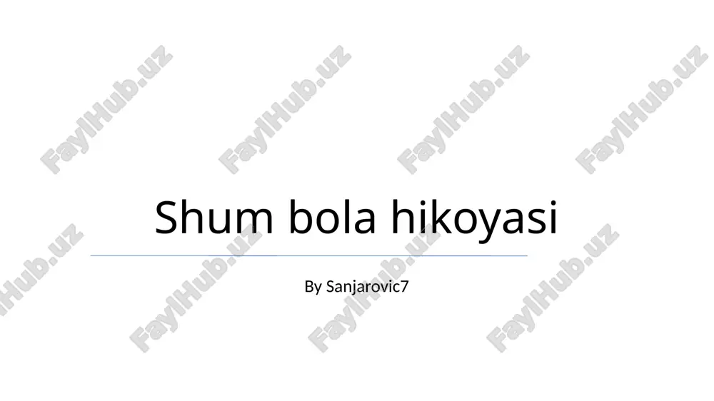 shum bola — PPTX