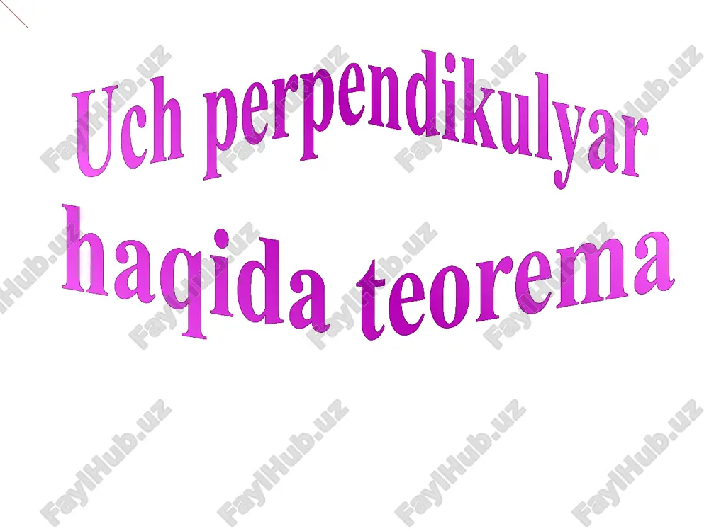 uchperpendikulyar — PPTX
