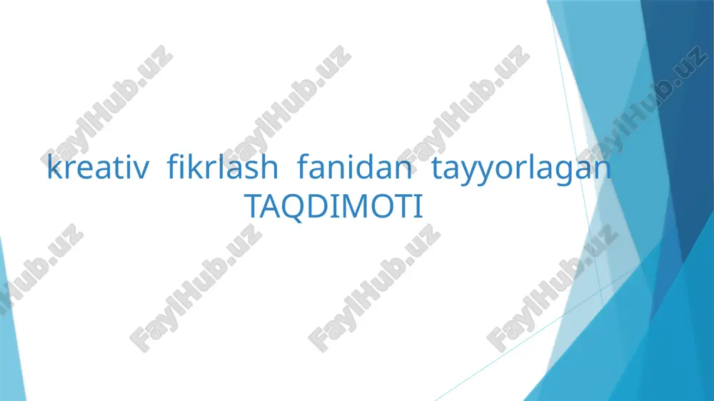 insonning ruhiy holatiy kechinmalari — PPTX
