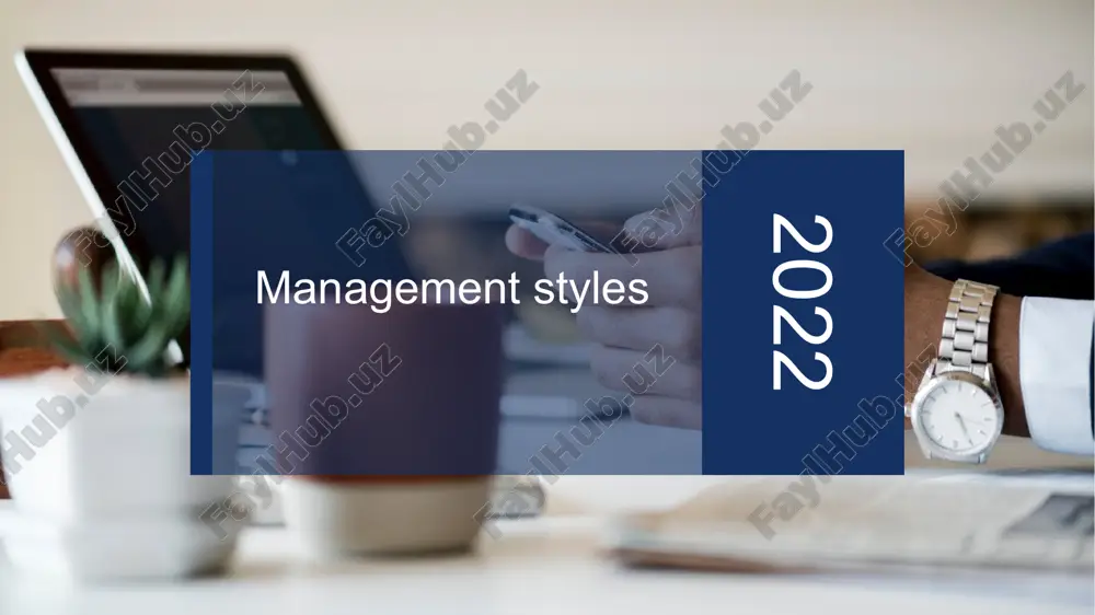 management styles — PPTX
